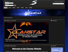 Tablet Screenshot of clanstar.net
